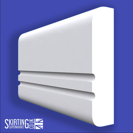 Bullnose C Grooved 2 MDF Dado Rail