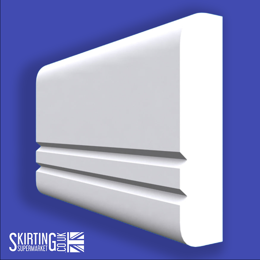 Bullnose V Grooved 2 MDF Dado Rail