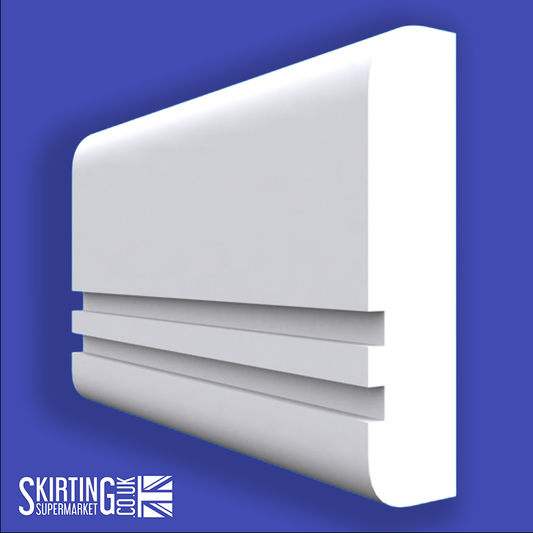 Bullnose Grooved 2 MDF Dado Rail