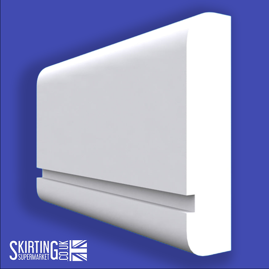 Bullnose Grooved MDF Dado Rail