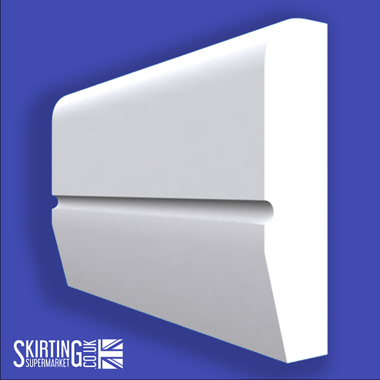 Chamfered Square C Grooved MDF Dado Rail