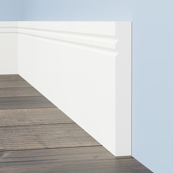 Square Edge V Grooved 2 Skirting