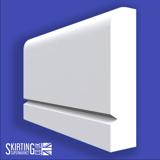 Square Edge V Grooved MDF Dado Rail