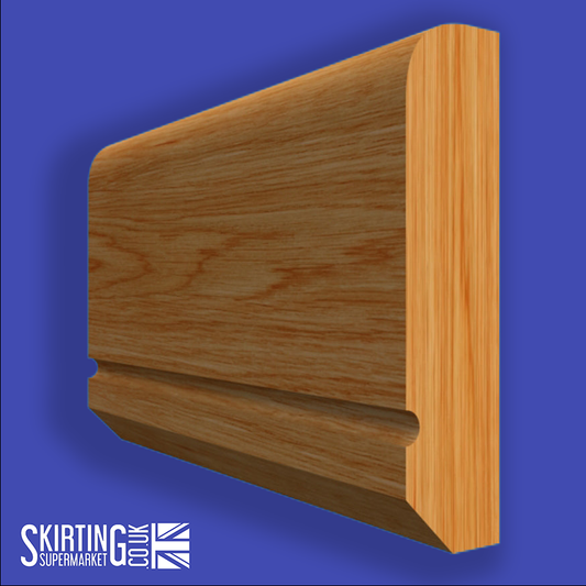 Edge C Grooved Oak Dado Rail
