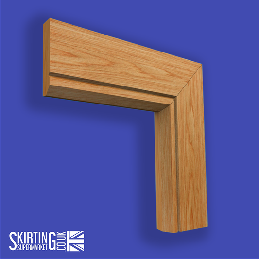Edge V Grooved Oak Architrave