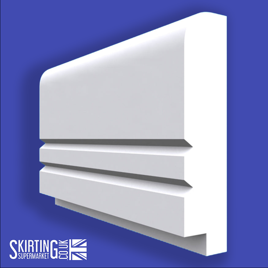 Single Step V Grooved 2 MDF Dado Rail