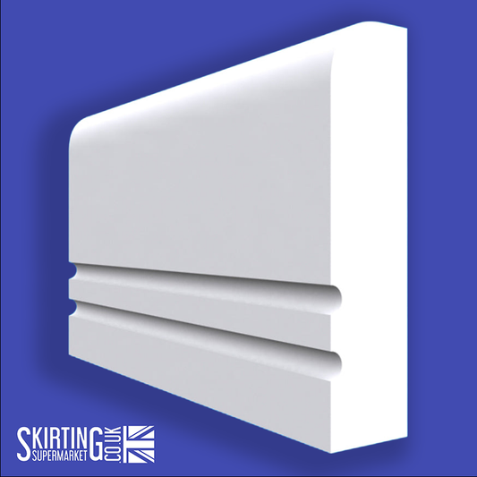 Square Edge C Grooved 2 MDF Dado Rail