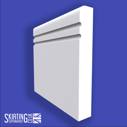 Bullnose C Grooved 2 Skirting Board