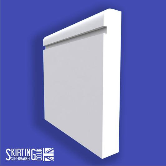 Bullnose Grooved Skirting Board