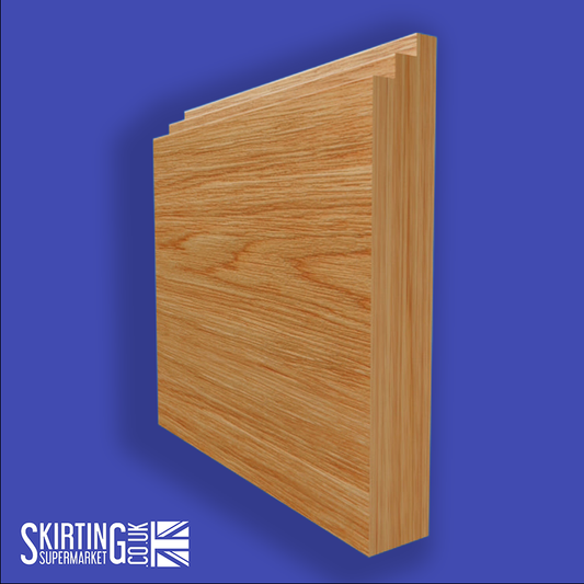 Stepped Solid Oak Skirting Board