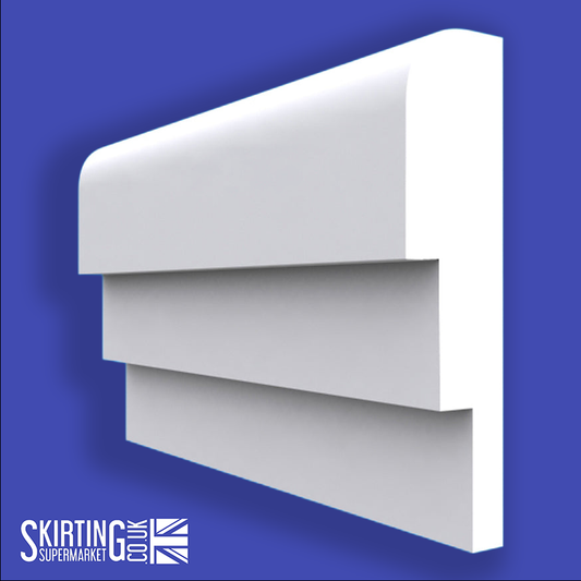 Large Stepped MDF Dado Rail