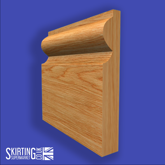 Torus Solid Oak Skirting Board