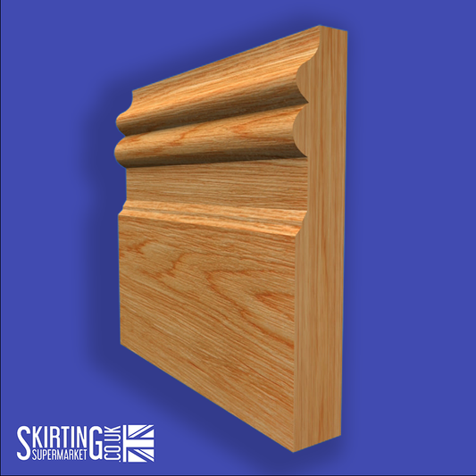Regency B Solid Oak Skirting Board