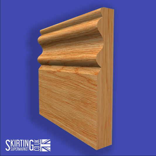 Regency D Solid Oak Skirting Board