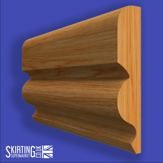 Regency Ogee Oak Dado Rail