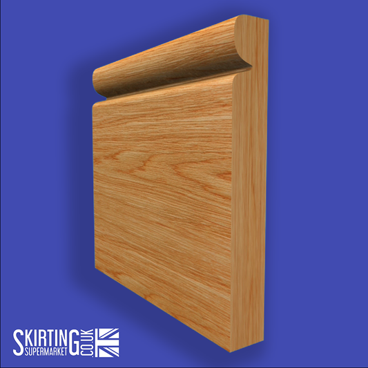 Reveal Solid Oak Skirting Board