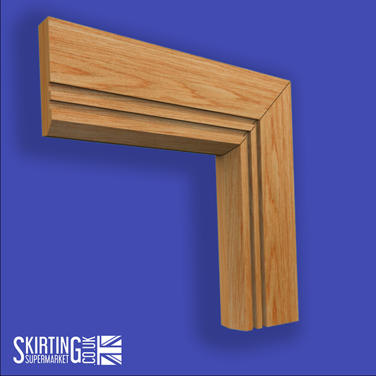 Edge Grooved 2 Oak Architrave