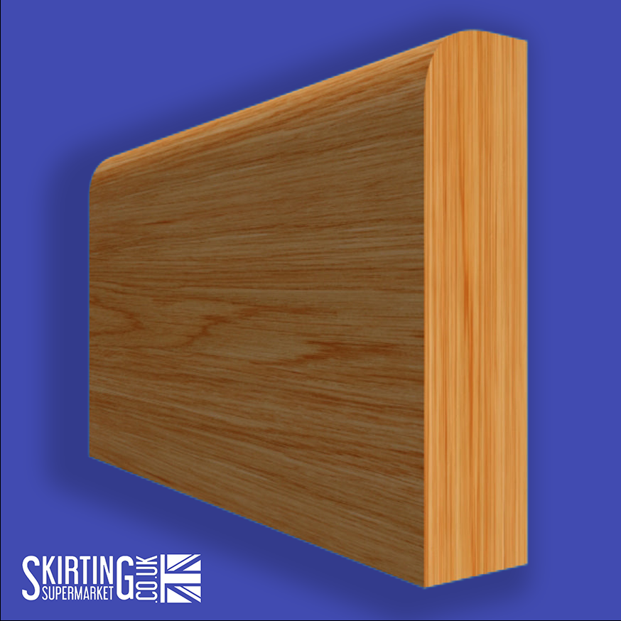 Square Edge Oak Dado Rail