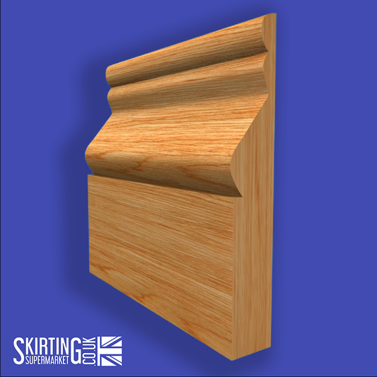 Cesar Solid Oak Skirting Board