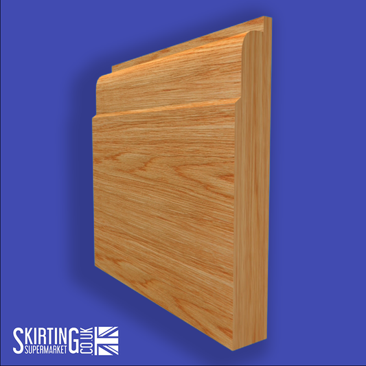 Lambs Tongue Solid Oak Skirting Board
