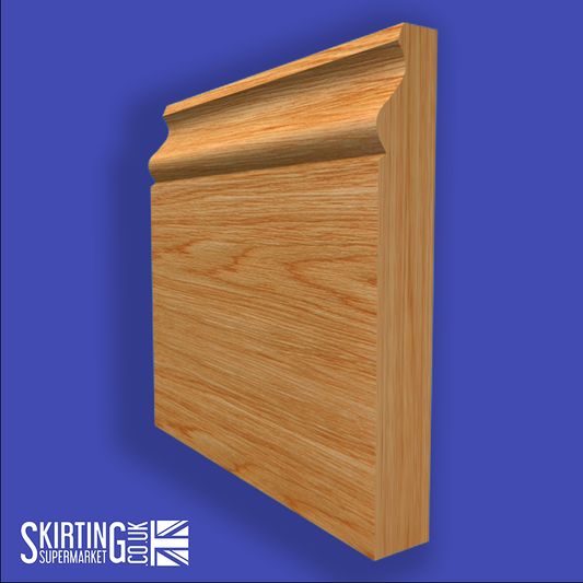Ovolo Mini Solid Oak Skirting Board