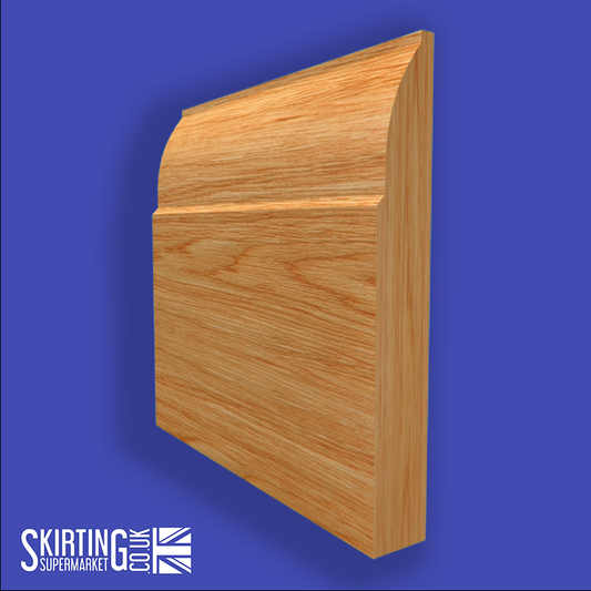 Ovolo Solid Oak Skirting Board