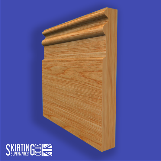 Queens Solid Oak Skirting Board