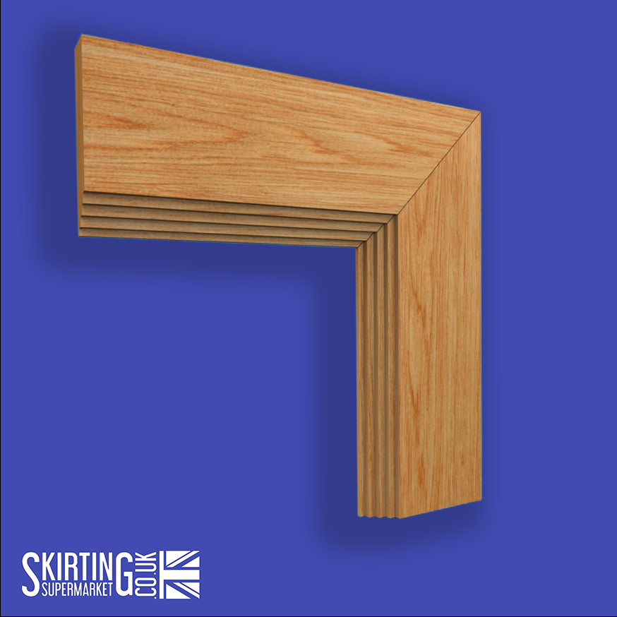 Mini Stepped Oak Architrave