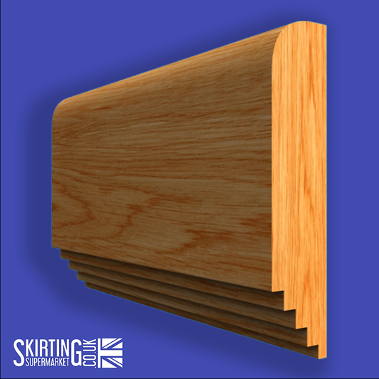 Mini Stepped Oak Dado Rail