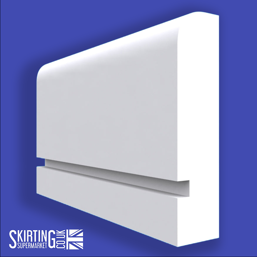 Square Edge Grooved MDF Dado Rail