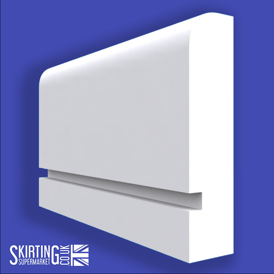 Square Edge Grooved MDF Dado Rail